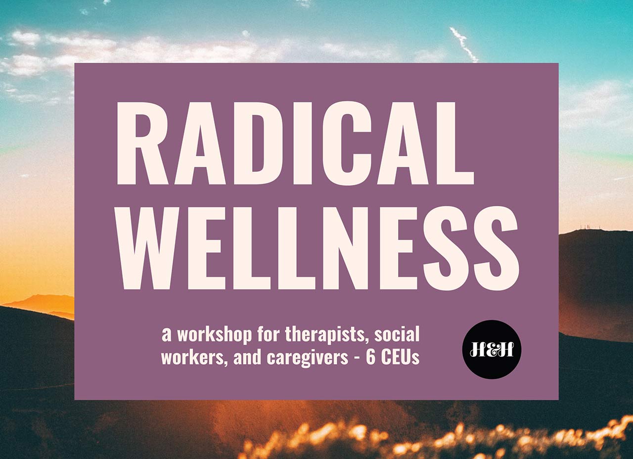 image: Radical Wellness online course